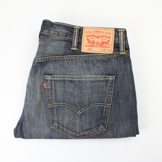 LEVIS 501 Jeans Dark Blue | W38 L32