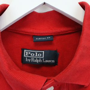 RALPH LAUREN Polo Shirt Red | XS