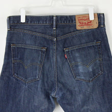 Load image into Gallery viewer, Mens LEVIS 501 Jeans Dark Blue | W36 L32
