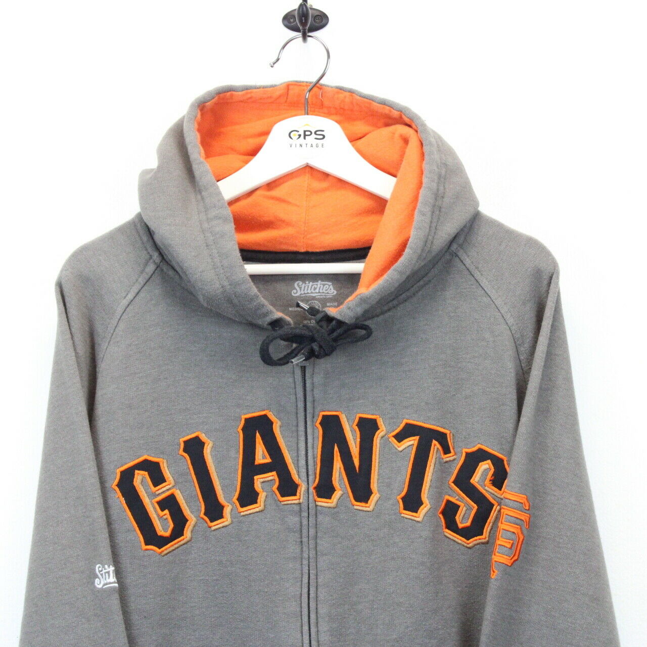 MLB 00s San Francisco GIANTS Hoodie Grey | Medium