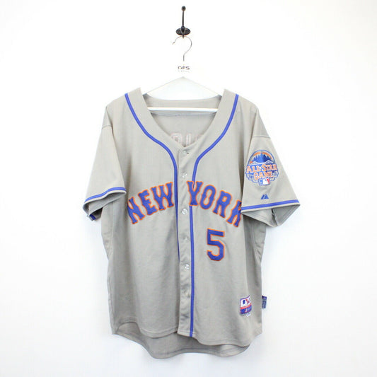 MLB New York METS Jersey Grey | Large