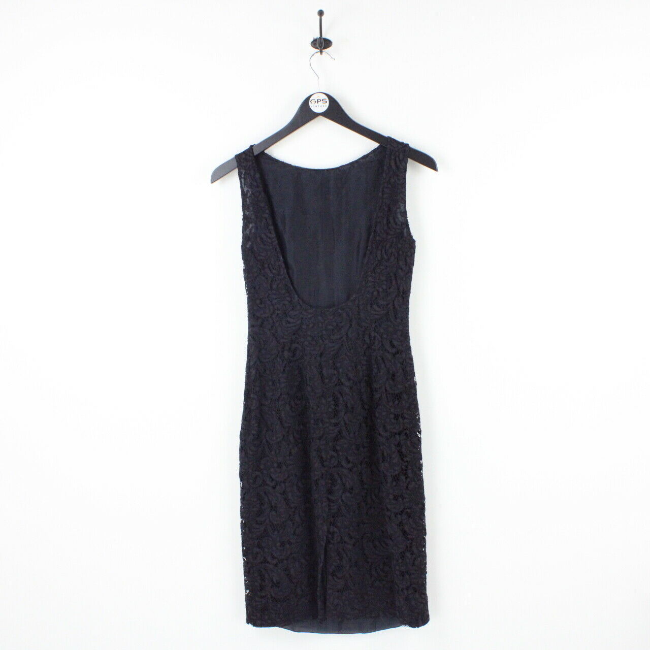 Womens PRADA Lace Dress Black | Medium UK 10