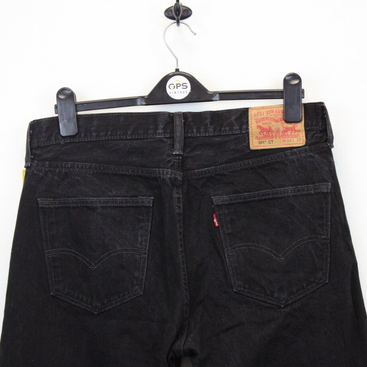 Levi's 501 hotsell ct black