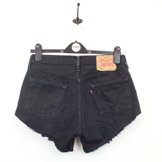 Womens LEVIS 501 Shorts Black | W30