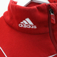 Load image into Gallery viewer, ADIDAS 00s 1/4 Zip Sweatshirt Red | Large
