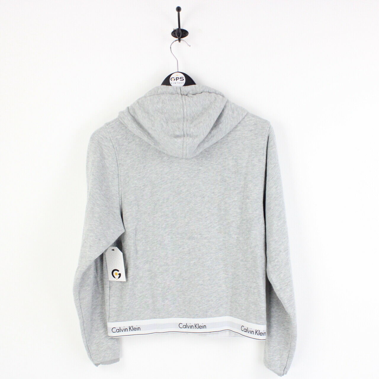 Womens CALVIN KLEIN Hoodie Grey | Medium