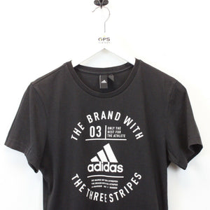 ADIDAS T-Shirt Black | Small