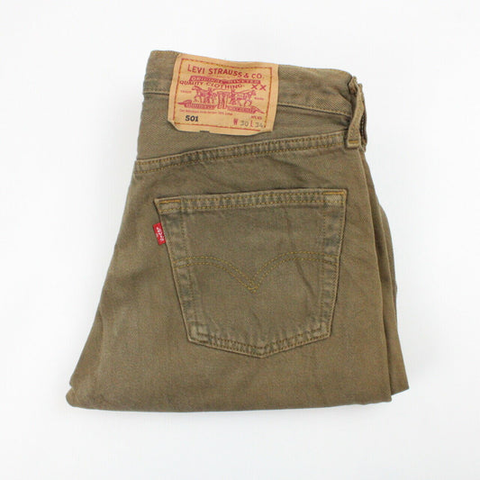 Womens LEVIS 501 Jeans Green | W30 L32