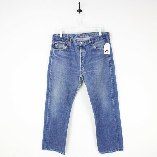 Mens LEVIS 501 XX Jeans Mid Blue | W38 L30