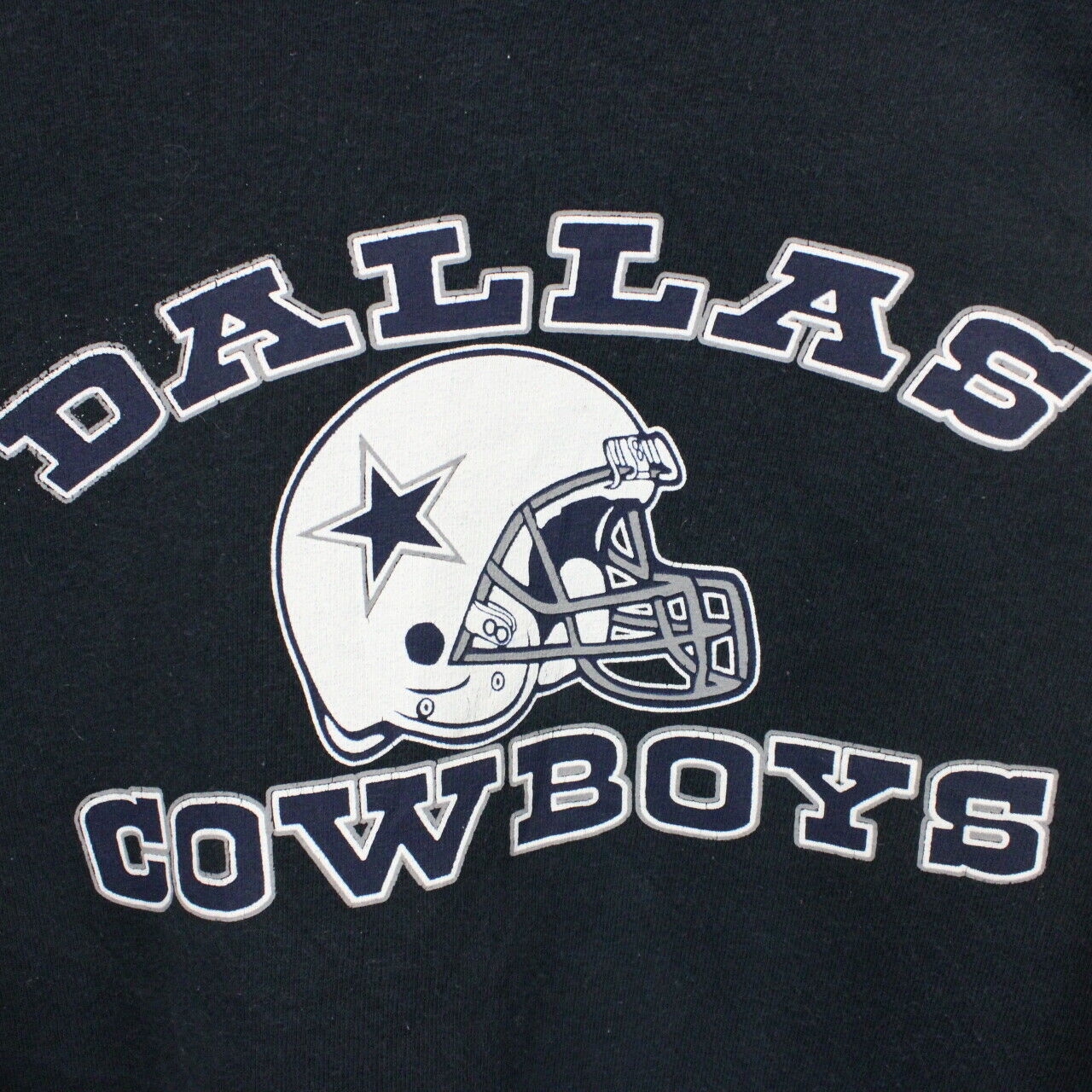 Womens NFL Dallas COWBOYS Sweatshirt Navy Blue | Medium