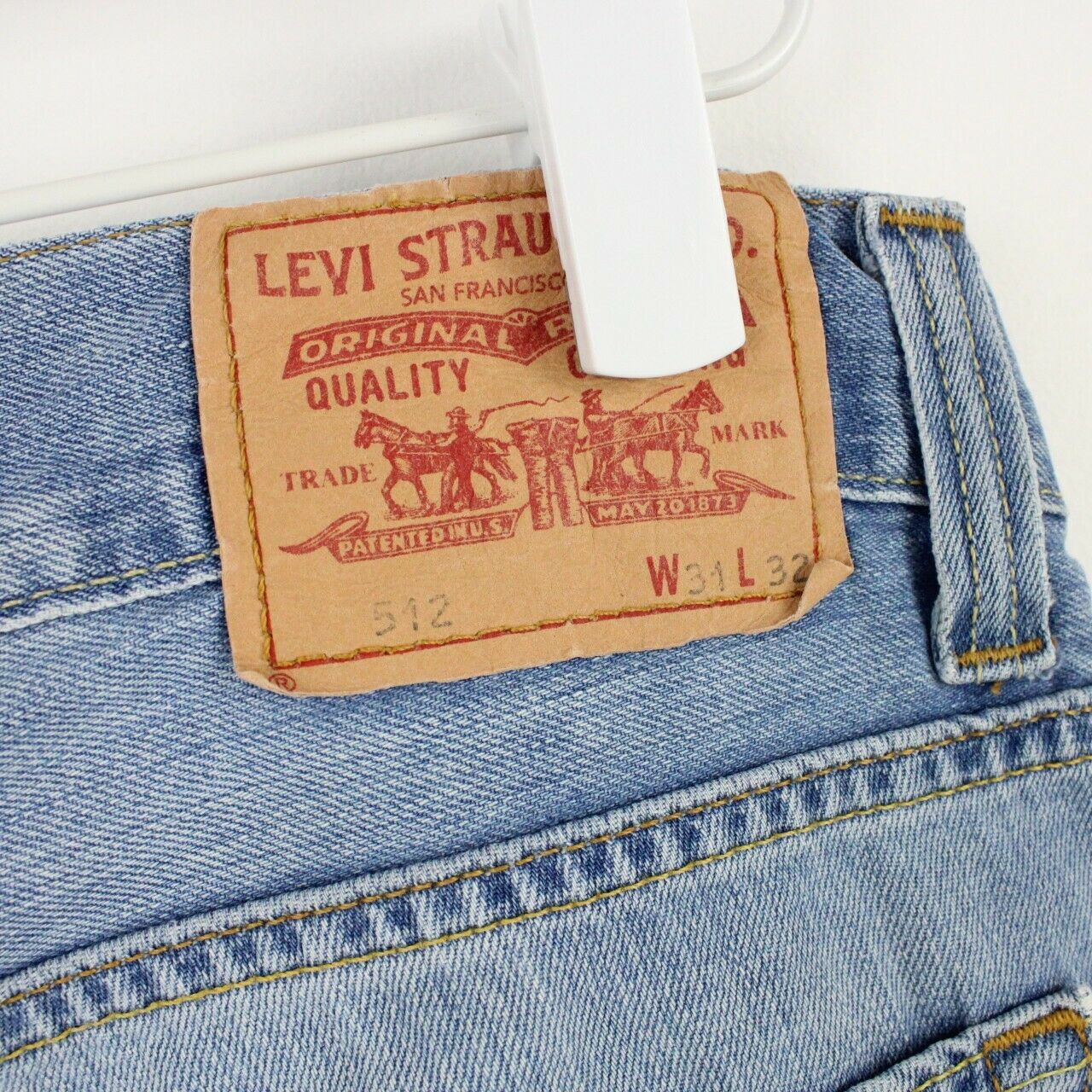 Mens LEVIS 512 Jeans Light Blue | W31 L32