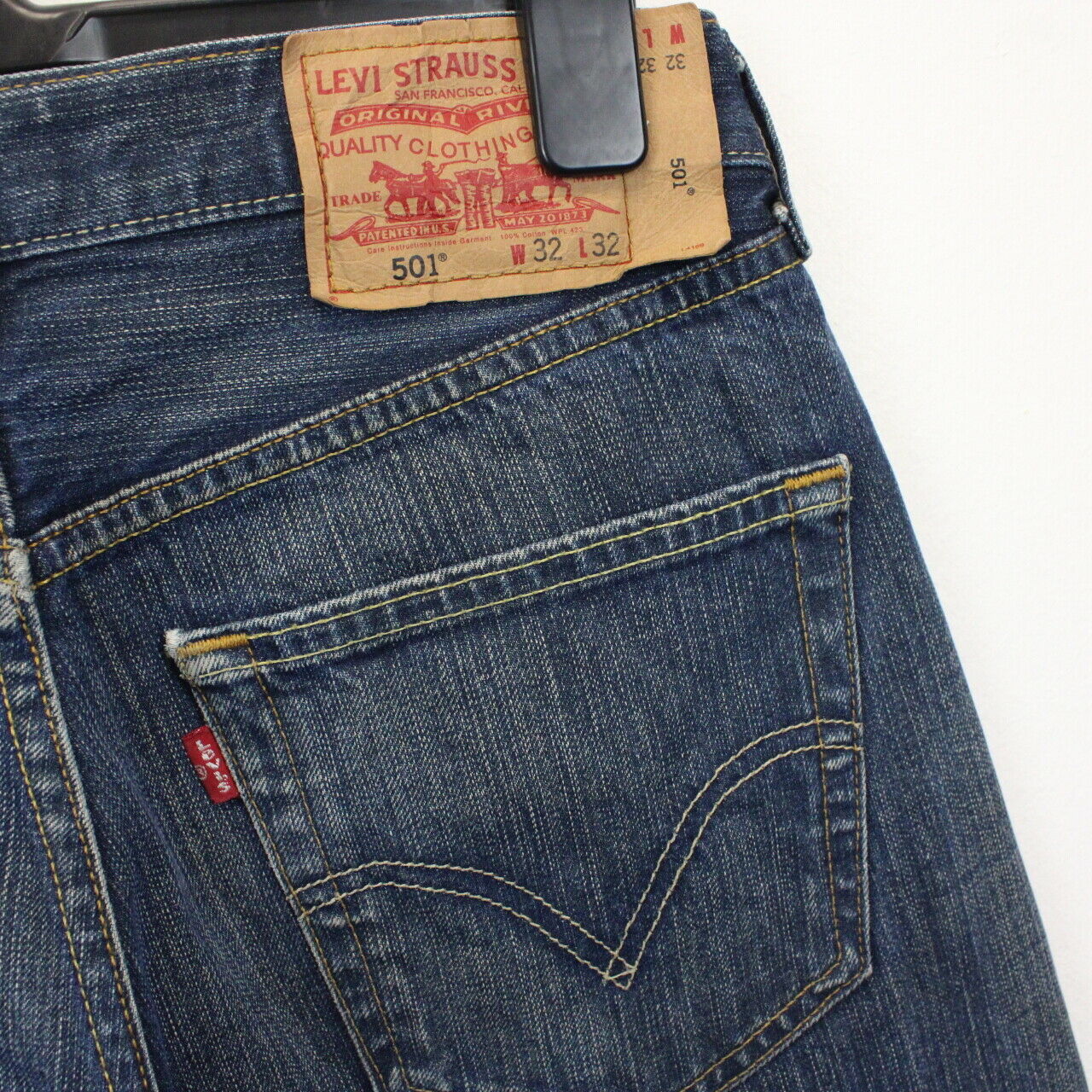 LEVIS 501 Jeans Dark Blue | W32 L32