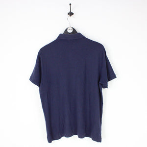 Mens RALPH LAUREN Polo Shirt Navy Blue | Large