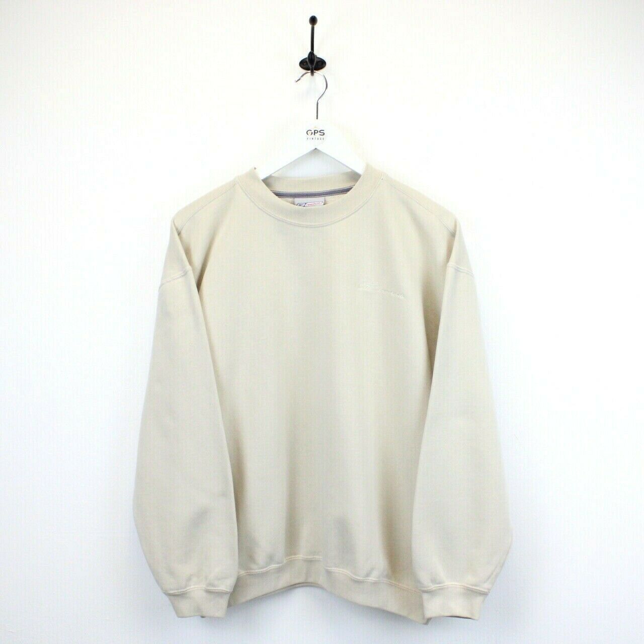 REEBOK 00s Sweatshirt Beige | XS