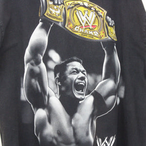 WWE 00s JOHN CENA T-Shirt Black | XL