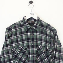 Load image into Gallery viewer, Flannel Plaid Shirt Green | Small
