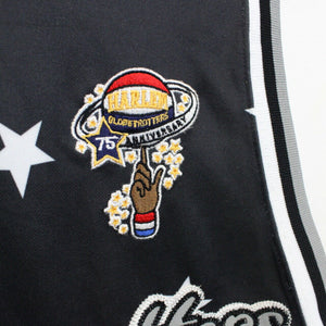 NBA FUBU 00s Harlem GLOBETROTTERS Jersey Black | Large