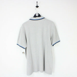 Mens FRED PERRY Polo Shirt Grey | XL