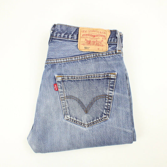 LEVIS 501 Jeans Mid Blue | W32 L32