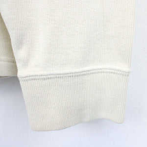 RALPH LAUREN 1/4 Zip Sweatshirt Beige | Medium