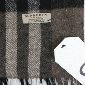 BURBERRY 00s Nova Check Scarf | Brown