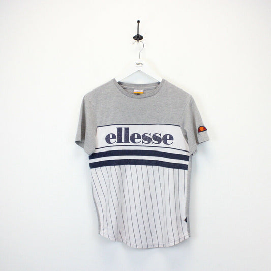 Womens ELLESSE T-Shirt Grey | XS