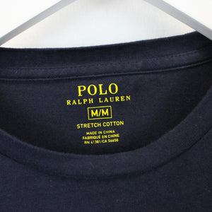 Womens RALPH LAUREN T-Shirt Navy Blue | Medium