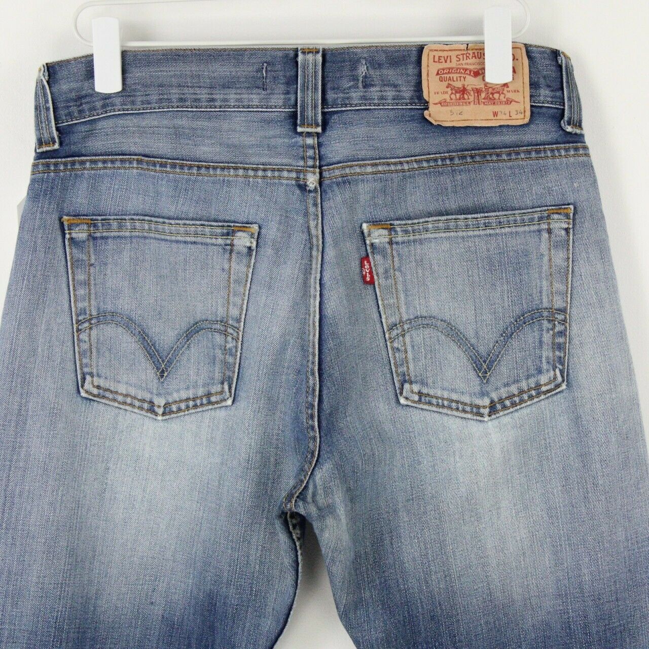 Mens LEVIS 512 Jeans Mid Blue | W34 L32