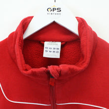 Load image into Gallery viewer, ADIDAS 00s 1/4 Zip Sweatshirt Red | Large
